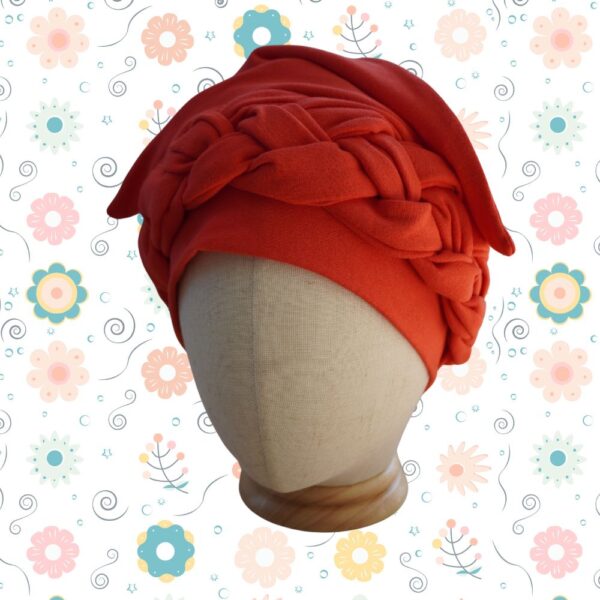 Turbante Oncológico Elega Liso Negro